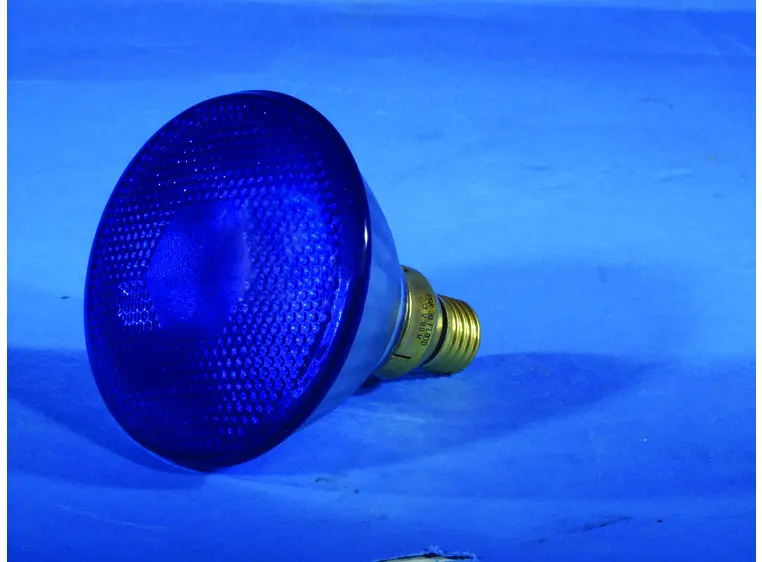 Omnilux PAR-38 230V/80W E-27 FL blue 